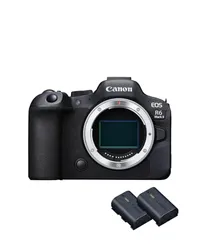 Canon EOS R6 Mark II body + two additional batteries