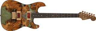 Fender's Kyle McMillin Custom Burled Redwood Strat