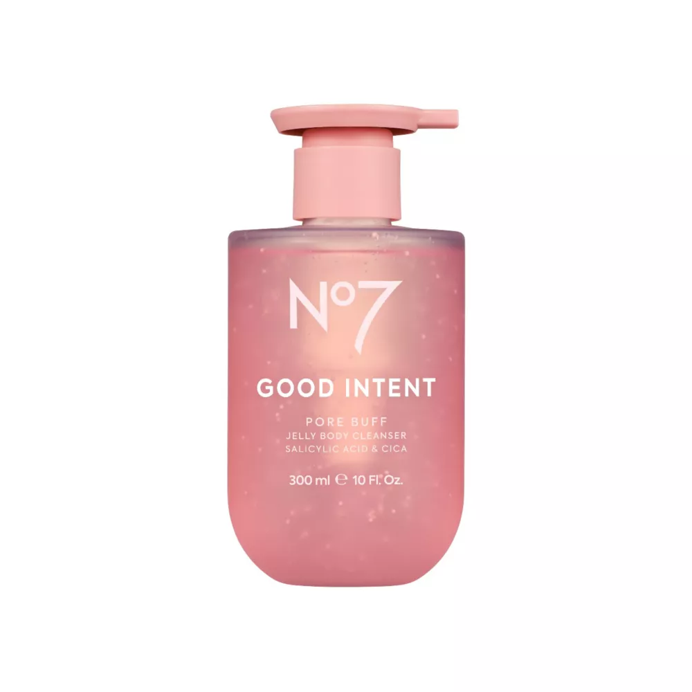 No7 Good Intent Pore Buff Jelly Body Cleanser 300ml