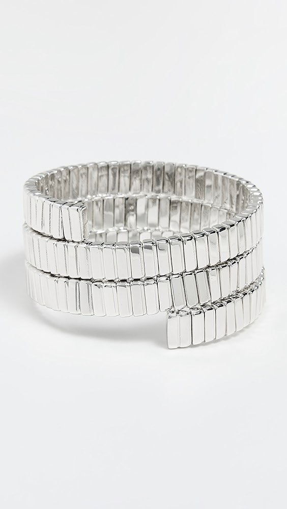 Roxanne Assoulin the Flat Cobra Triple Wrap Bracelet