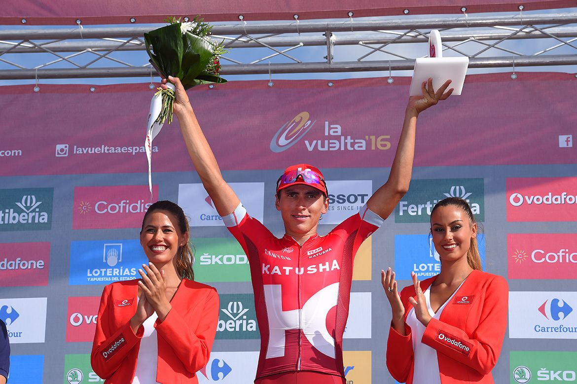 Jhonatan Restrepo (Katusha) was most combative