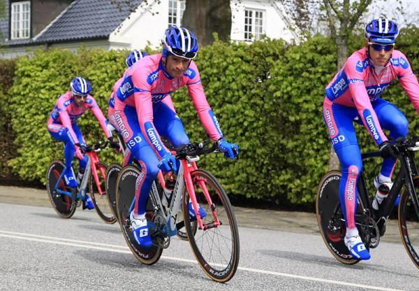 Michele Scarponi (Lampre-ISD) will be the final man to start on Saturday in the Giro d'Italia's opening time trial.