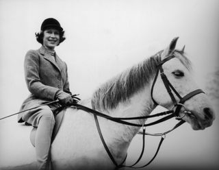 The Queen has a long history of horse riding