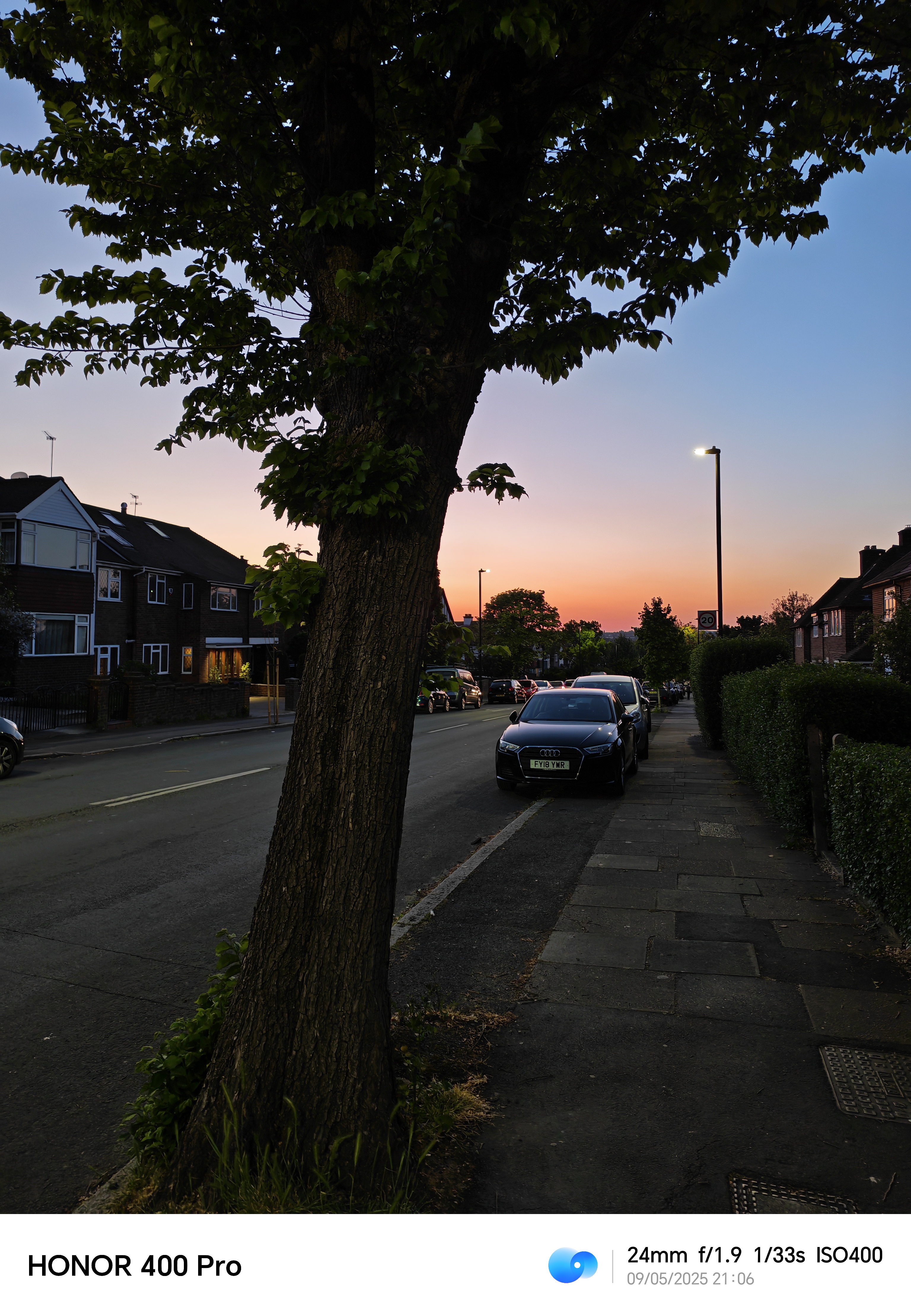 A photo captured on the Honor 400 Pro