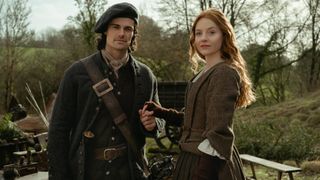 Brian Fraser (Jamie Roy) and Ellen MacKenzie (Harriet Slater).