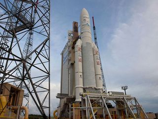 Ariane 5 Rocket Before July 25, 2013, Liftoff