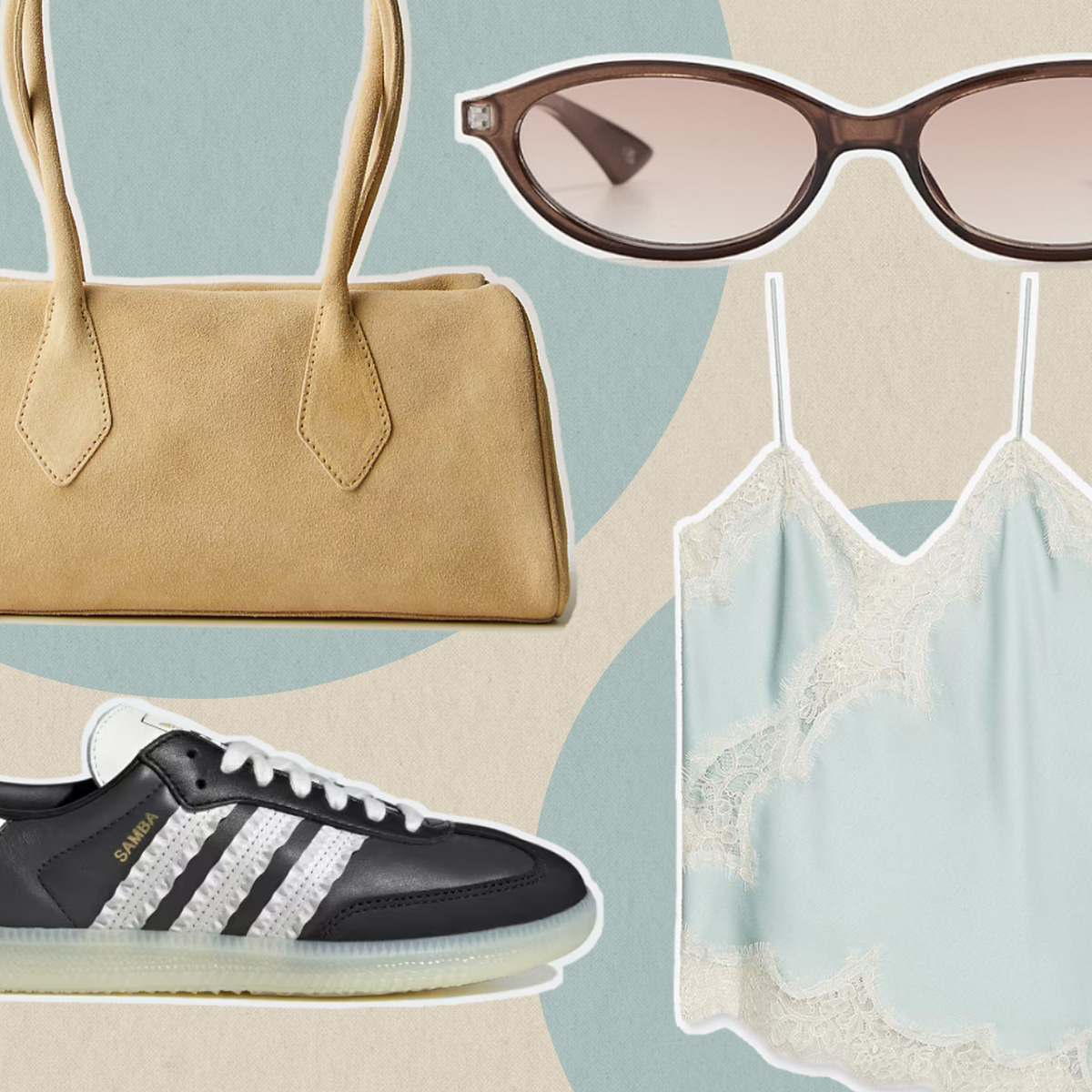 A product collage.