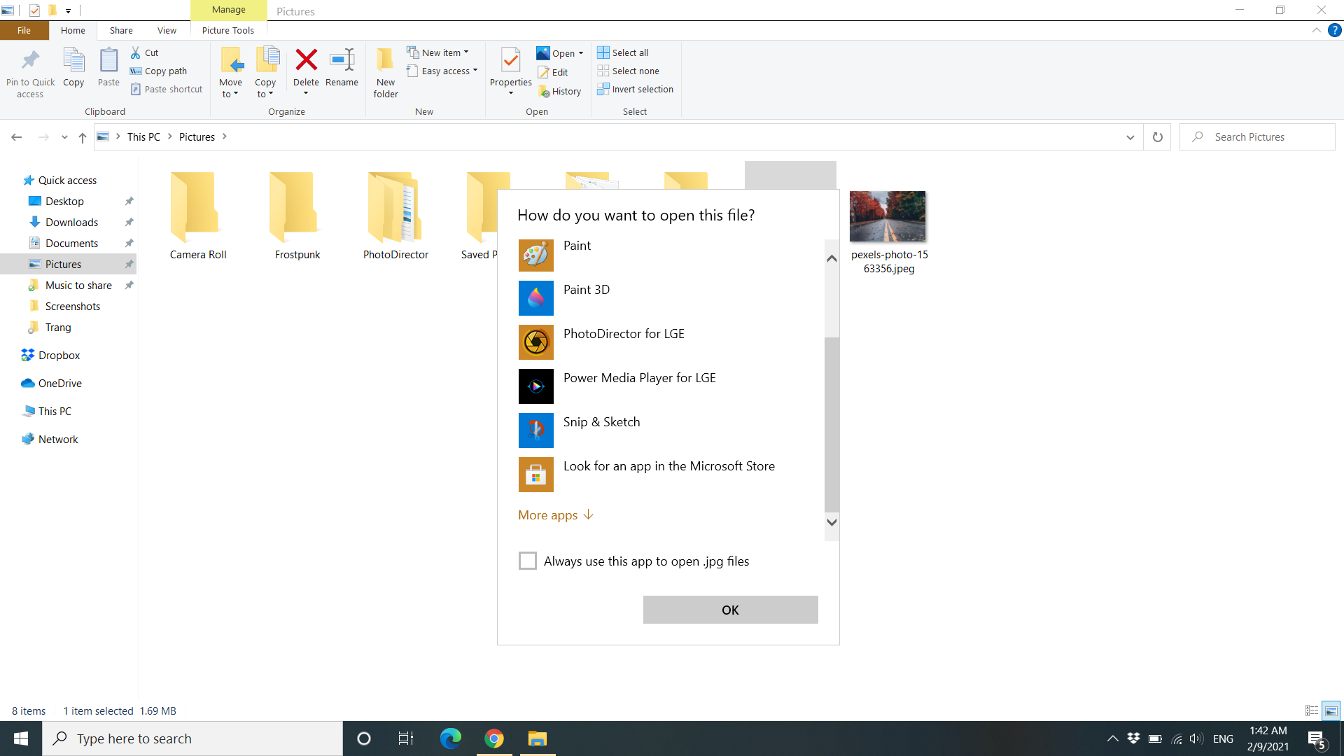 Thư mục Windows 10