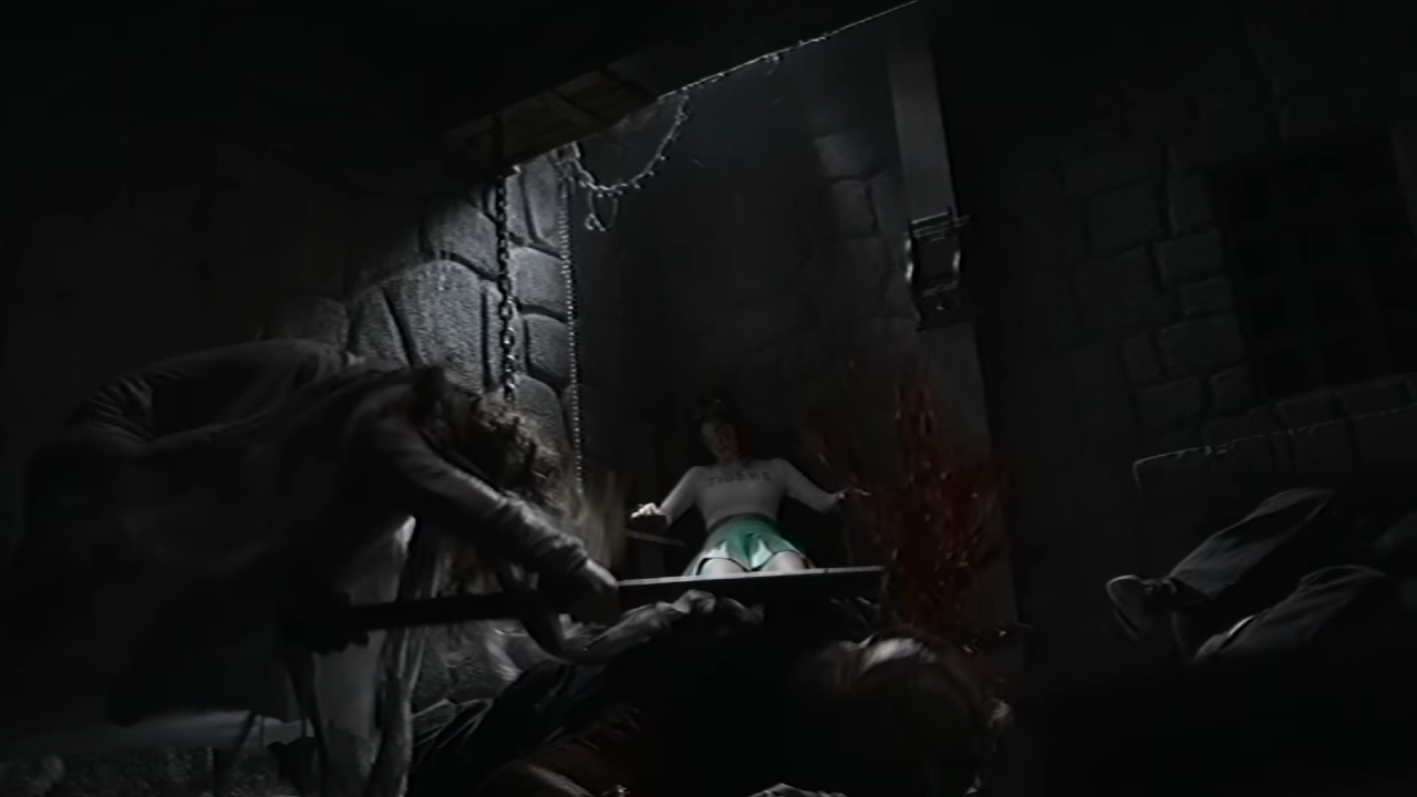 The haunted house in V/H/S/Halloween