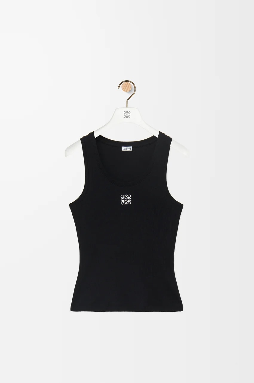 Loewe, Anagram Tank Top in Cotton
