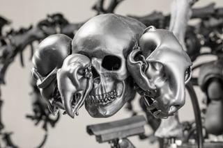 Skulls, part of Ai Weiwei Venice glass sculpture