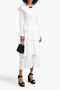 Batsheva Michelle broderie anglaise midi dress - £260 (was £432, 40% off)