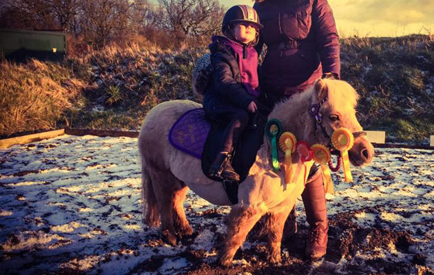 My daughter taken on Saturday at a gymkhana we went to. The first show of the year too. Lucies only 3.