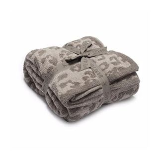 Barefoot Dreams Cozychic Barefoot in the Wild Throw Leopard One Size