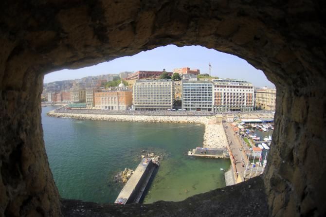 The picturesque backdrop of Naples