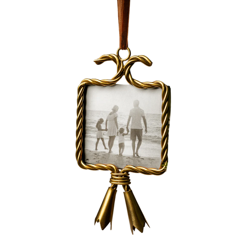 Tassel Picture Frame Ornament
