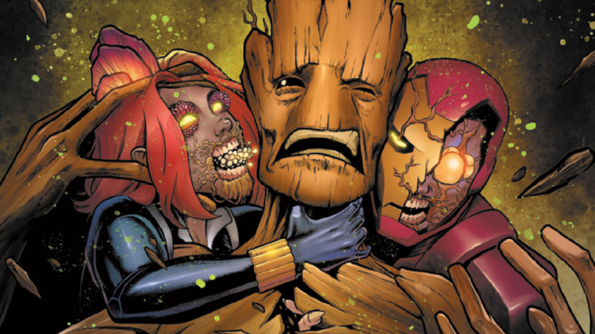 The Guardians of the Galaxy face an army of undead Avengers in Marvel Zombies: Dawn of Decay