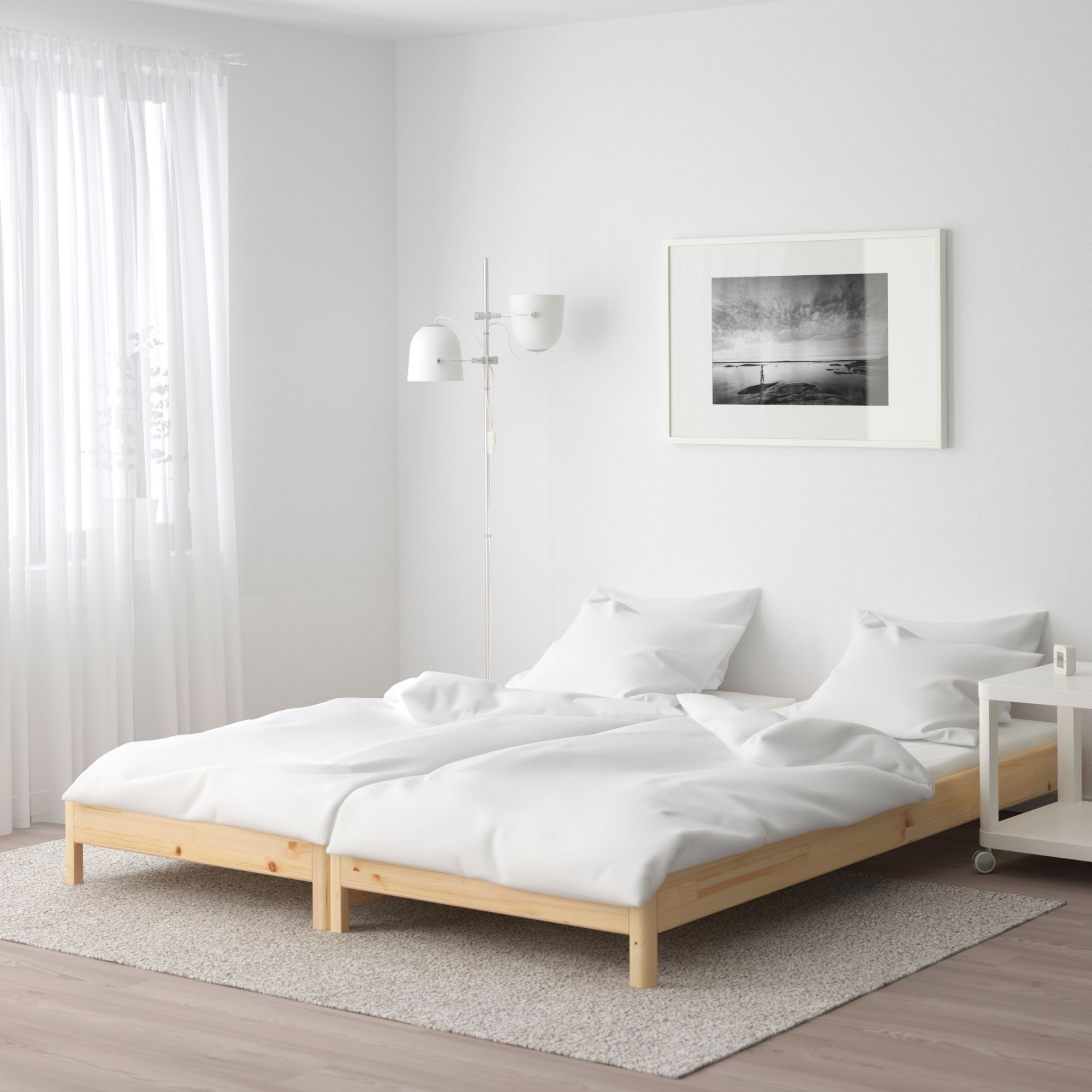 The UTÅKER stackable bed from IKEA
