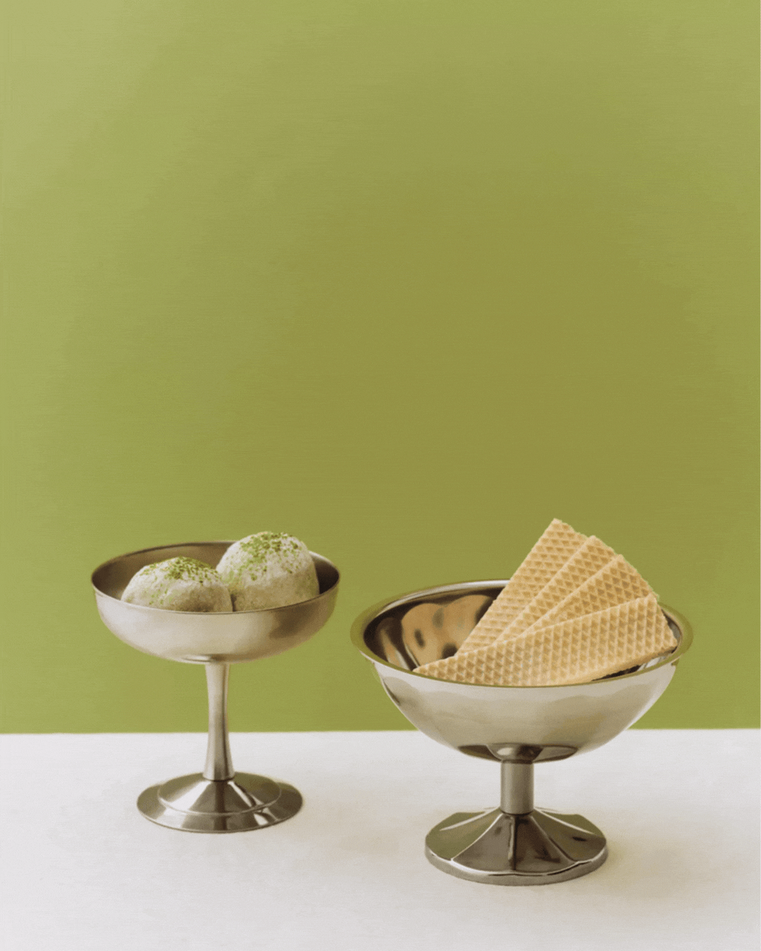 Italian Stainless-Steel Dessert Cup 9cm.