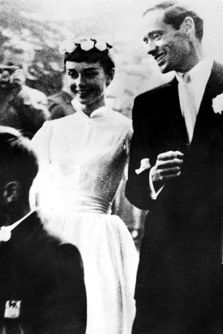 Audrey Hepburn And Mel Ferrer's Wedding 1954