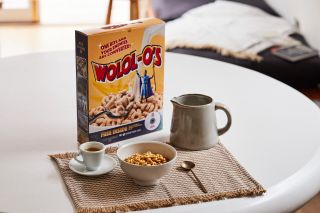 An Age of Empires cereal called Wolol-o's