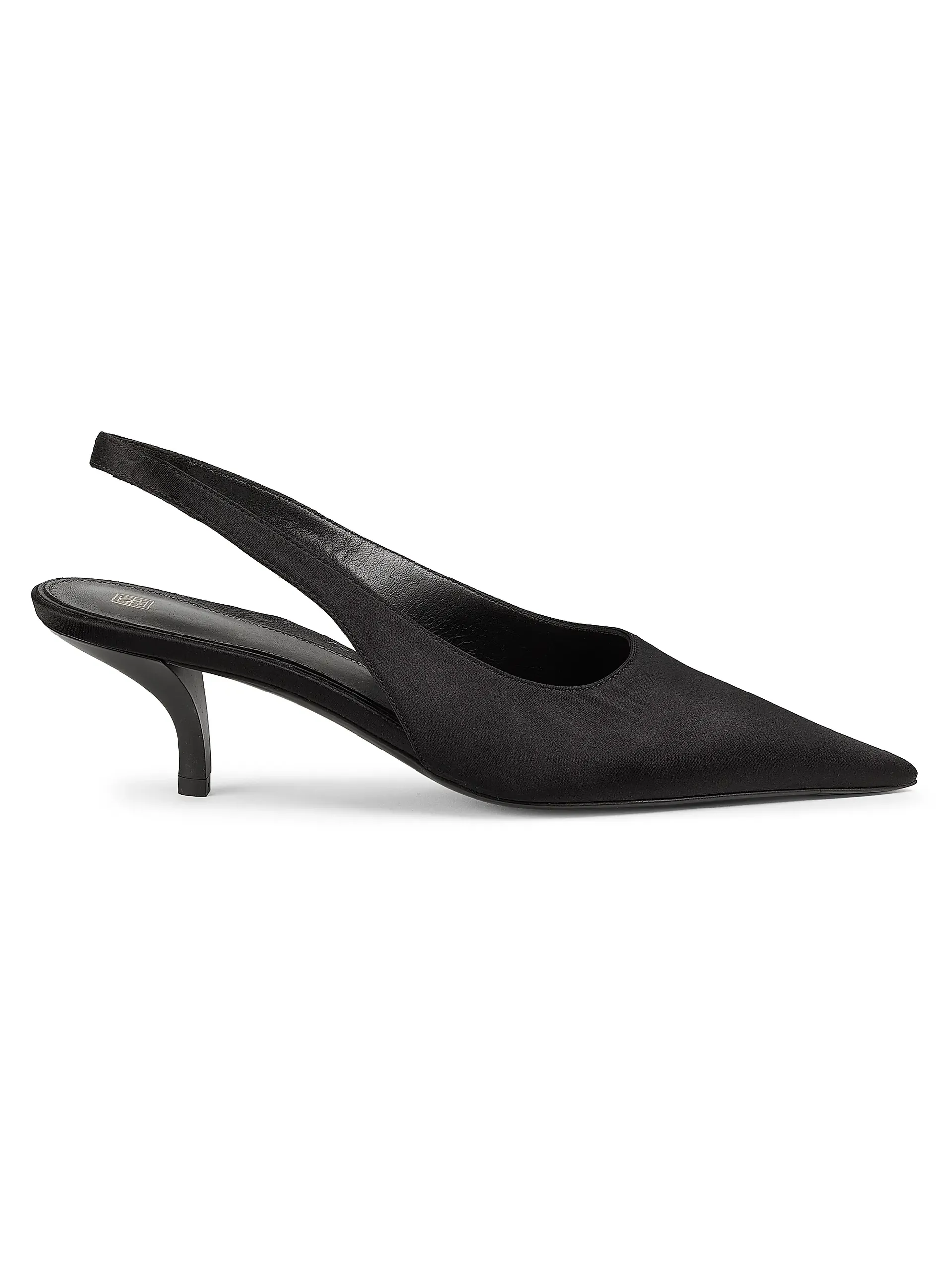 Toteme, 55MM Satin Slingback Pumps
