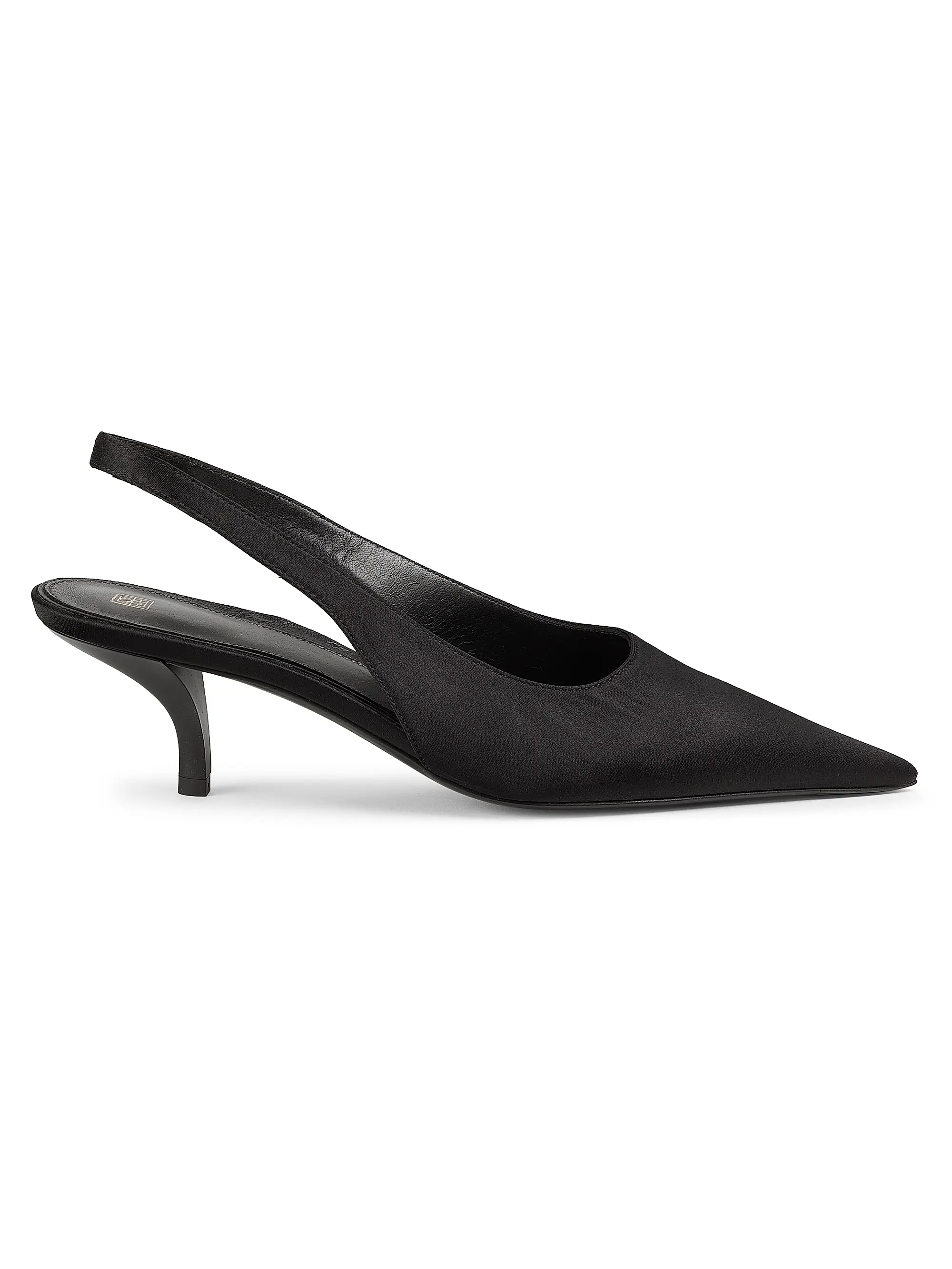 Toteme, 55MM Satin Slingback Pumps