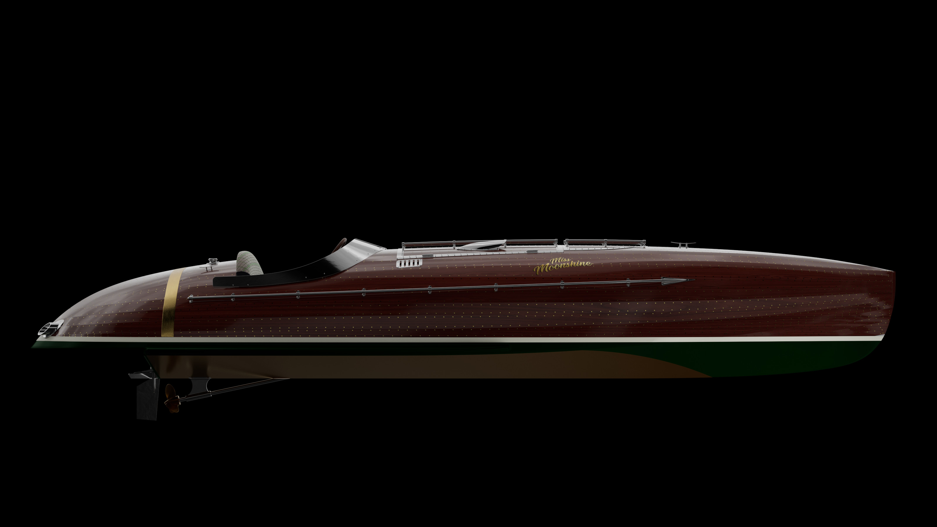 Miss Moonshine, by Huntsman x Fitzke Boatworks