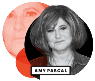 Graphic of Amy Pascal