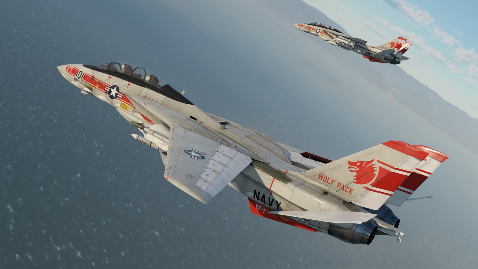 Two planes flying during one of the best games like Battlefield, War Thunder