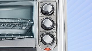Hamilton Beach Air Fryer Sure Crisp Toaster Oven control panel