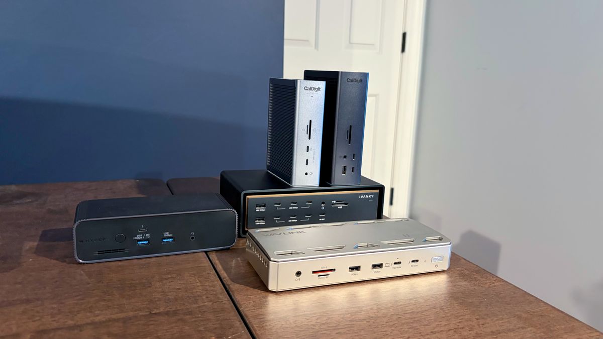Testing the top Thunderbolt 5 docks with up to 140W Power Delivery, 10 GbE, and even internal M.2 SSD slots — Razer, CalDigit, Hyper, Ivanky, and WAVLINK go head-to-head