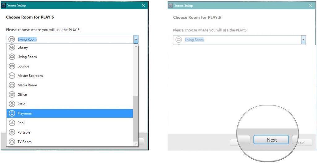 How to add another Sonos speaker using the Sonos Controller on Windows