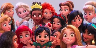 All the Disney Princesses from Ralph breaks the Innternet