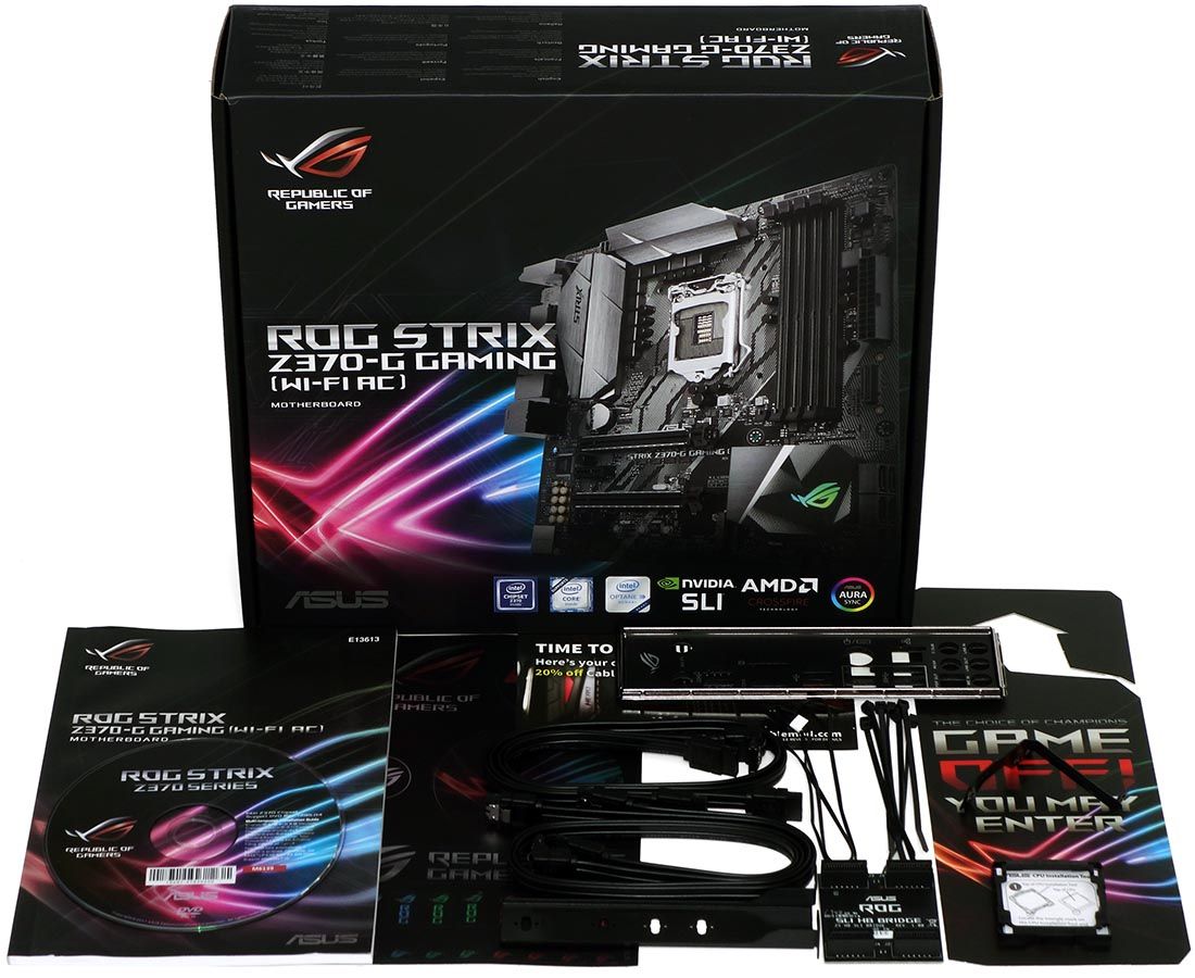 Asus ROG Strix Z370-G Gaming Motherboard Review: Top Micro-ATX Z370 ...