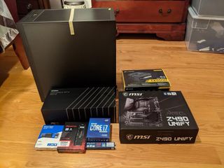 I won't build a gaming pc — components