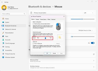 Legacy change double-click speed