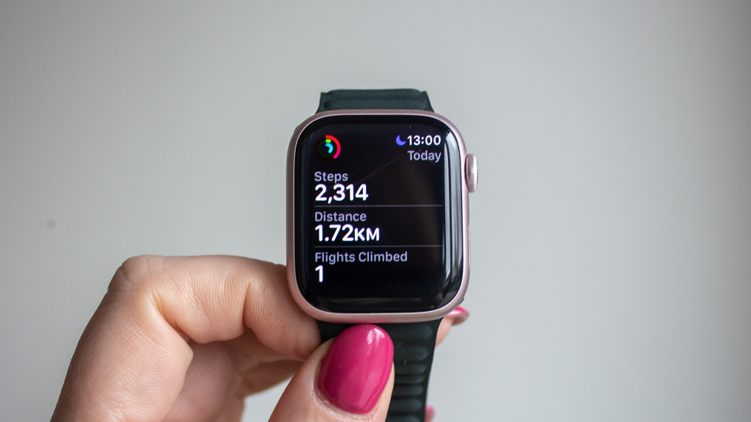 Apple Watch Series 9 step count