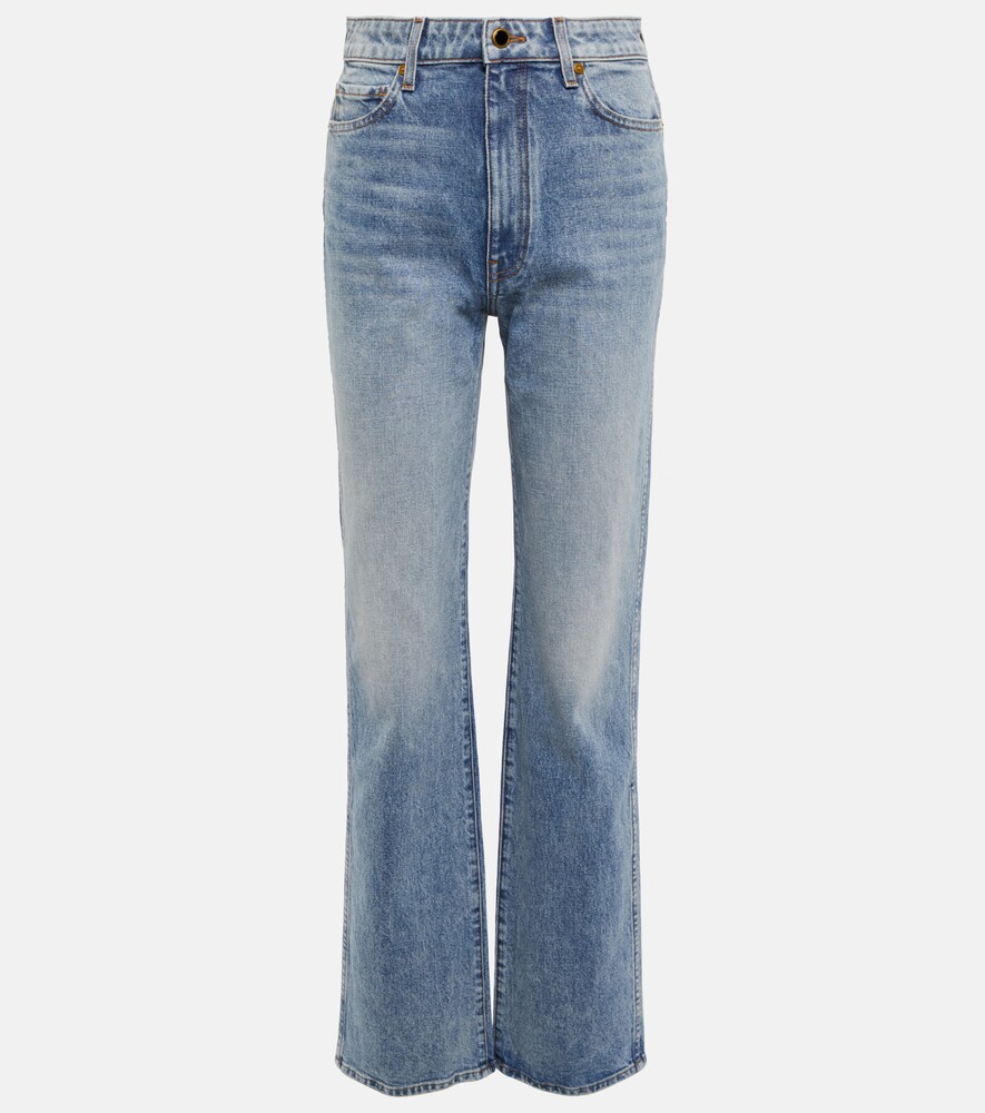 Danielle High-Rise Straight Jeans