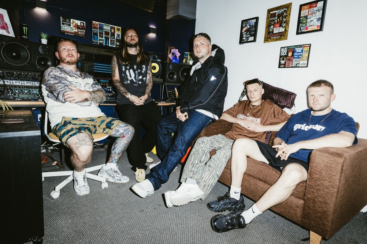 Malevolence Metal Hammer photoshoot Sheffield 2025