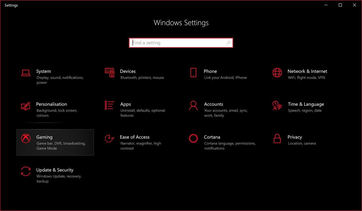 Windows 10 April 2018 Update gaming settings: Everything you need to 