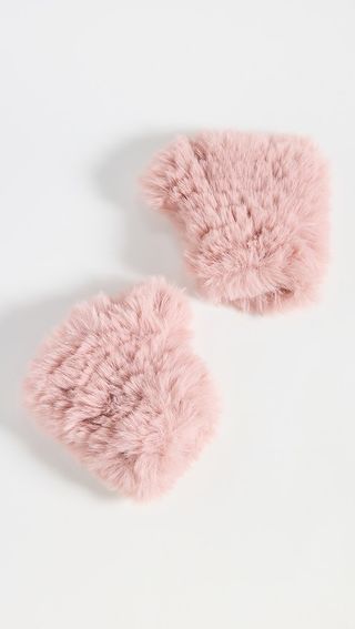 Jocelyn Faux Fur Mittens