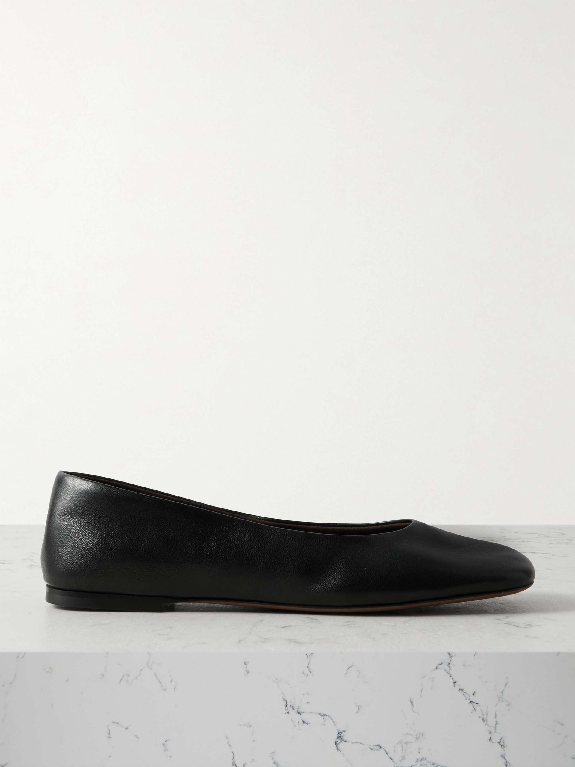The Row, Leather Ballet Flats
