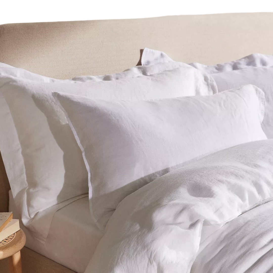 John Lewis Comfy & Relaxed Washed Linen Deep Fitted Sheets