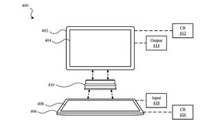 Apple patents: Diagram of two iPads connected together