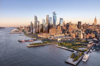 Hudson Yards Viewed from the Hudson River - courtesy of Related-Oxford