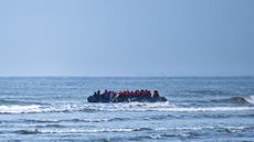 Refugees small boats