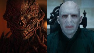 Vecna in Stranger Things and Voldemort in the Harry Potter movies