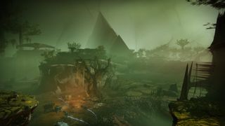 Destiny 2 Raid Race: The location of the vow of the disciple raid, a black pyramid, lies in Savathun's throne world