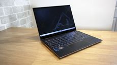 The MSI Summit E13 Flip Evo on a desk